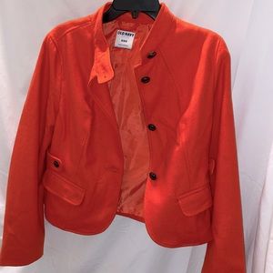 Old Navy Orange Blazer